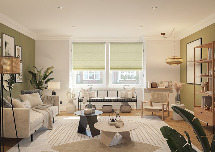 Oban, Sandstone - Motorised Roman Blind - Image 8